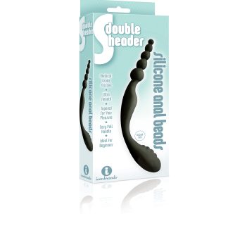 The 9's S-Double Header Double Ended Silicone Beads