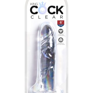 King Cock Clear 6 Inch Cock