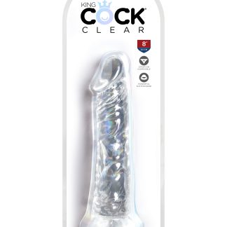 King Cock Clear 8 Inch Cock