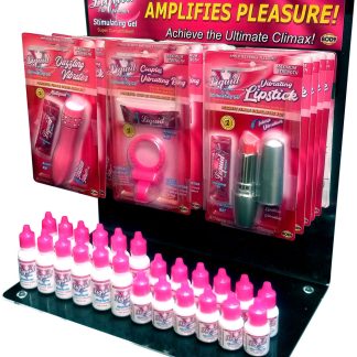 Liquid v Vibrating Acrylic Display