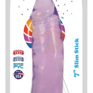 Lollicock 7 Inch Slim Stick - Grape Ice