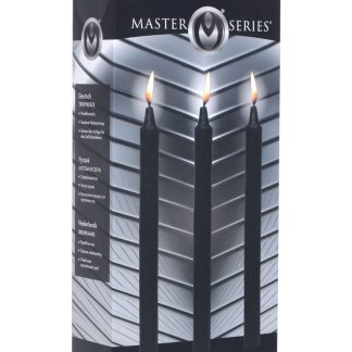 Fetish Drip Candles 3pk - Black