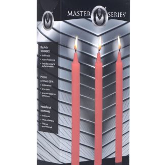 Fetish Drip Candles 3pk - Red