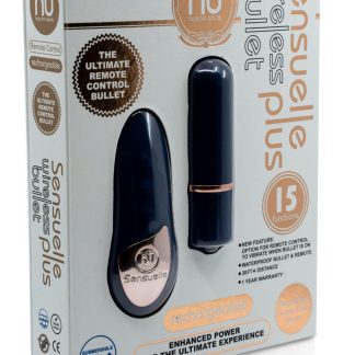 Sensuelle Remote Control Wireless Bullet Plus - Navy Blue