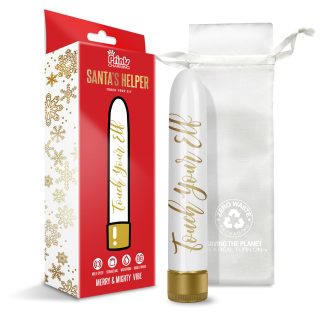 Prints Charming Santas Helper Merry and Mighty Vibe - Touch Your Elf