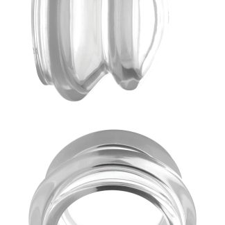 Clear Plungers Silicone Nipple Suckers - Large