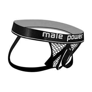 Cock Pit Net Cock Ring Jock - L/ XL - Black