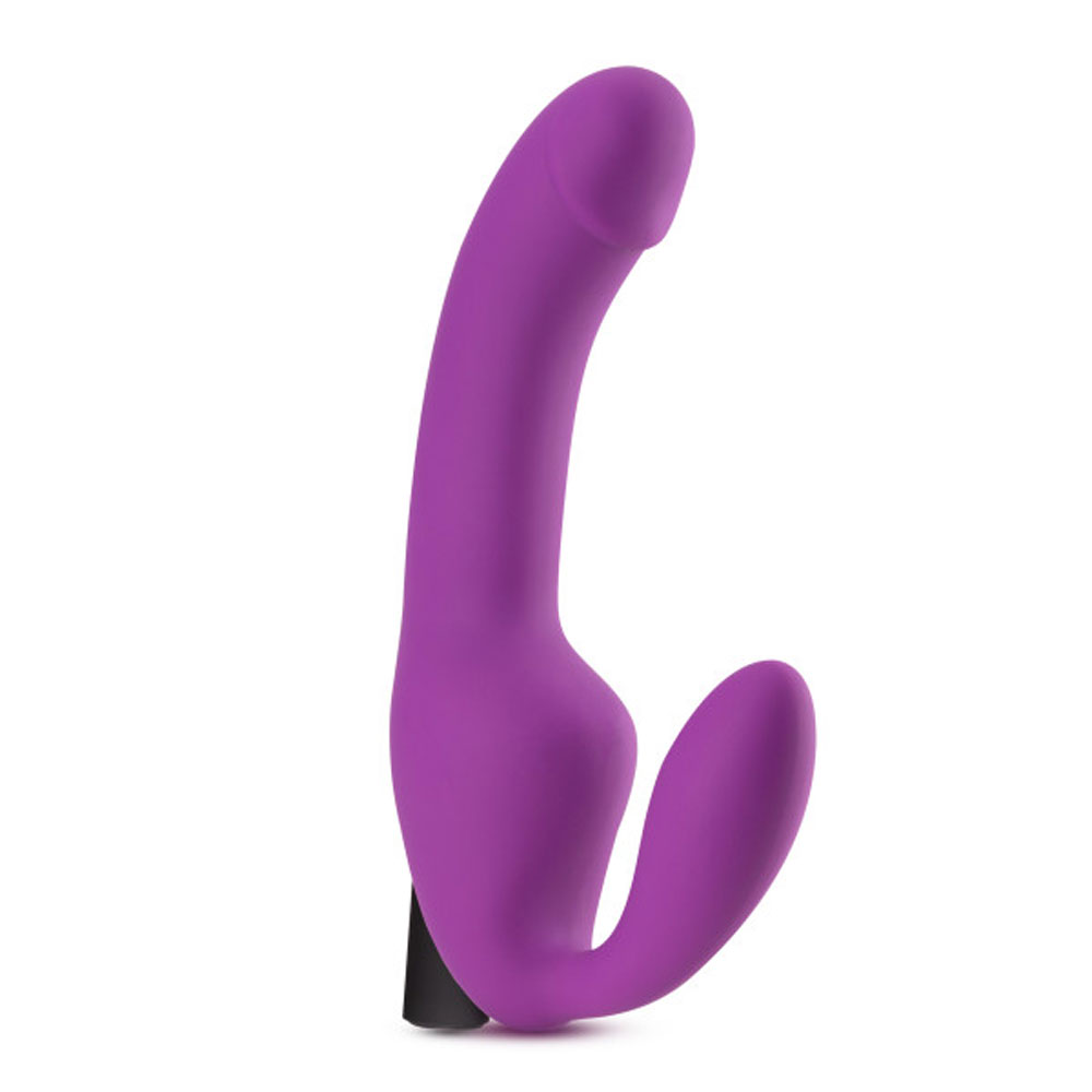 Temptasia - Cyrus - Strapless Silicone Dildo - Purple