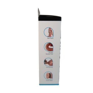 Get Lucky Real Skin 9" Dual Layer Dildo Light Brown