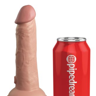 King Cock Elite 6 Inch Silicone Dual Density Cock - Light
