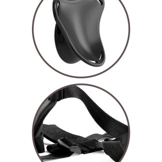 King Cock Elite Beginner's Body Dock Strap-on Harness - Black