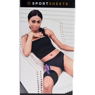 Sportsheets Dual Penetration Thigh Strap on - Black