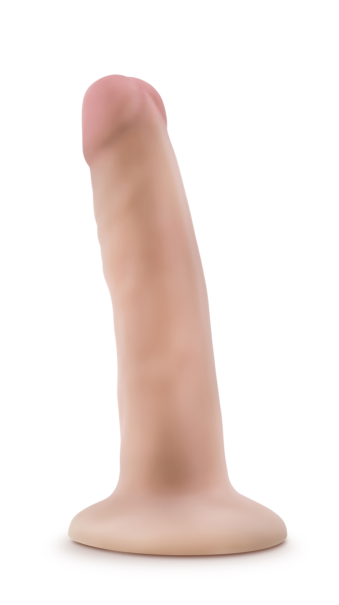 Dr. Skin Silicone - Dr. Lucas - 5 Inch Dong With Suction Cup - Vanilla