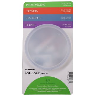 Intimate Enhancements - Enhance Pleasure - Fishbowl Display - 100 Pieces - 0.35 Oz Tubes