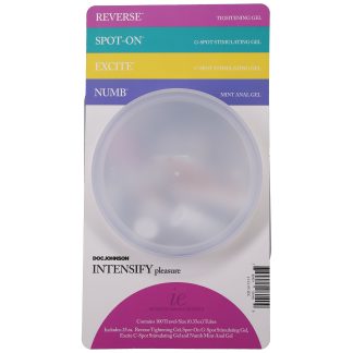 Intimate Enhancements - Intensify Pleasure - Fishbowl Display - 100 Pieces - 0.35 Oz Tubes