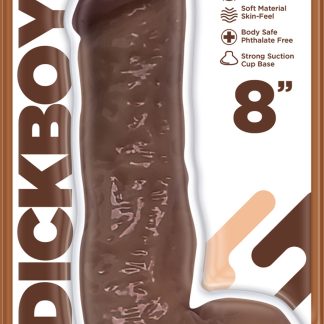 Dickboy - Skins - Dildo With Balls - 8 Inch - Caramel Dick Lover