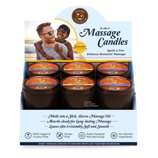 Pre Pack - 12pc Summer Candle Display - 6oz - With Tester