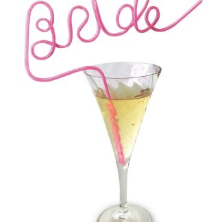 Glitterati Bride Straw