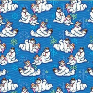 Gift Wrap Snowman