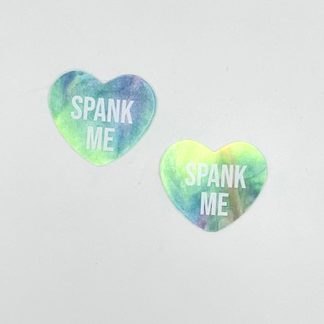 Spank Me Rainbow Sherbert Tie Die Candy Heart Pasties