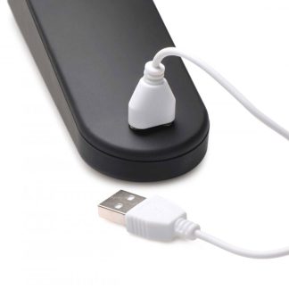 Thunder Wand 72x Silicone Heating Wand Massager - Black