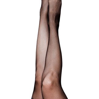 Sam - Fishnet Thigh High - Size a - Black