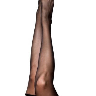 Taylor - Silky Sheer Thigh High - Size a - Black