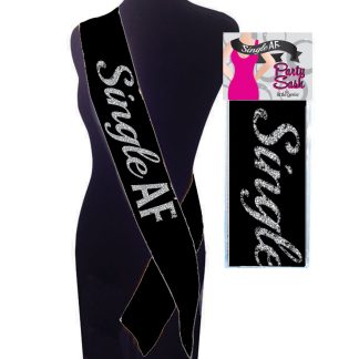 Single Af Sash - Black