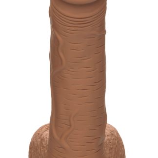 Dual Density Silicone Studs 6.25 Inch - Brown