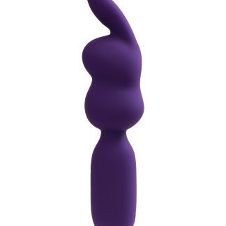 Hopper Bunny Rechargeable Mini Wand - Deep Purple