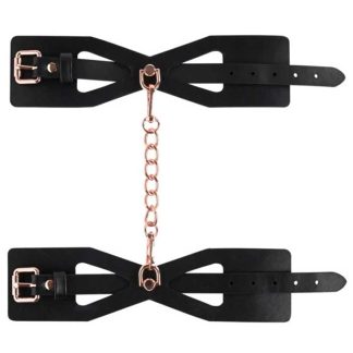 Brat Handcuffs - Black / Rose Gold