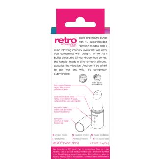 Retro Rechargeable Bullet - Pink