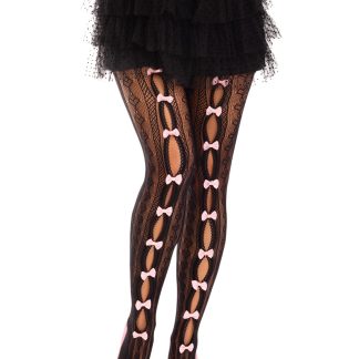 Sweetheart Stripedtights - Os - Black