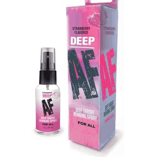 Deep Af Numbing Throat Spray 1 Oz - Strawberry