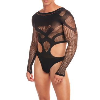 Out of Orbit Bodysuit - Large/xl - Black