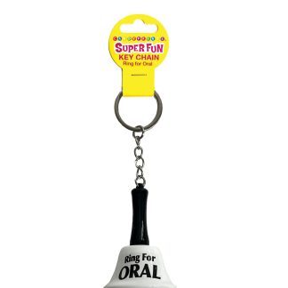 Super Fun Key Chain, Ring for Oral - White