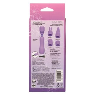 First Time Rechargeable Travel Teaser Kit - Purple