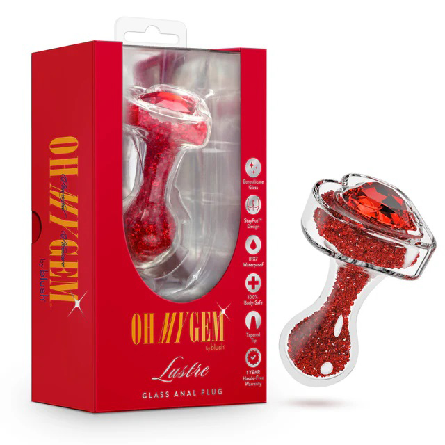Oh My Gem - Lustre - Red