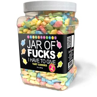 Jar of Fucks I Have to Give 2lb Tart Candy