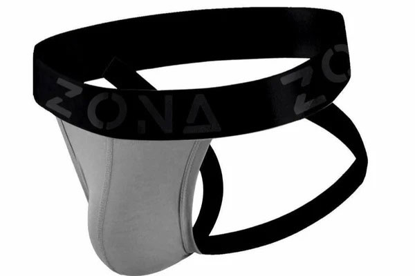 Gray Core Jockstrap - Medium