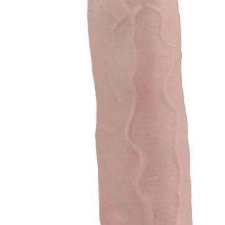 Get Lucky Real Skin 12 Dual Layer Dildo Beige
