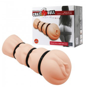 Pocket Pussy 3d Vagina - White