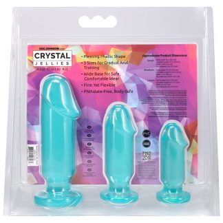 Crystal Jellies - Anal Starter Kit - Teal