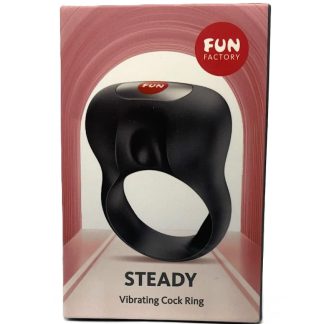 Steady Vibrating Cockring - Black