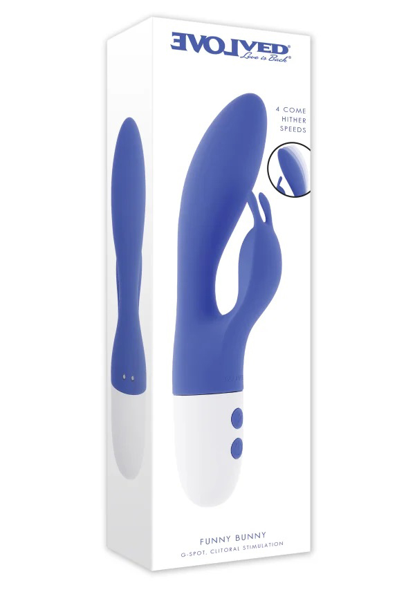 Funny Bunny G-Spot Clitoral Stimulation - Purple
