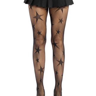 Star Net Tights - Os - Black