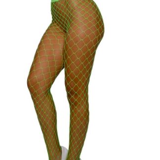 Pantyhose Fence Net - Os - Neon Lime