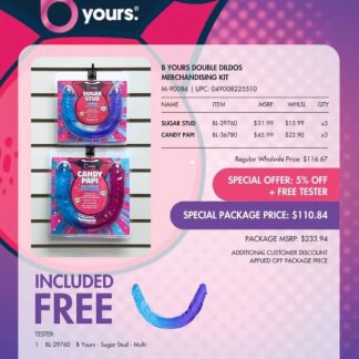 B Yours Double Dildos Merchandising Kit