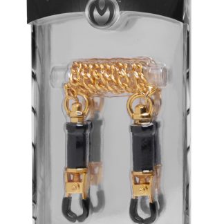 Deluxe Asjustable Nipple Clamps - Gold