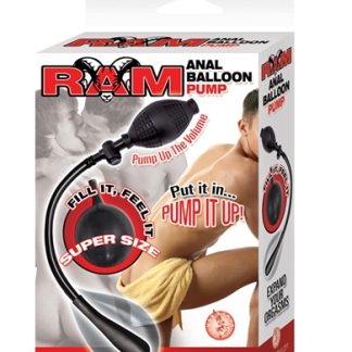 Ram Anal Balloon Pump - Black